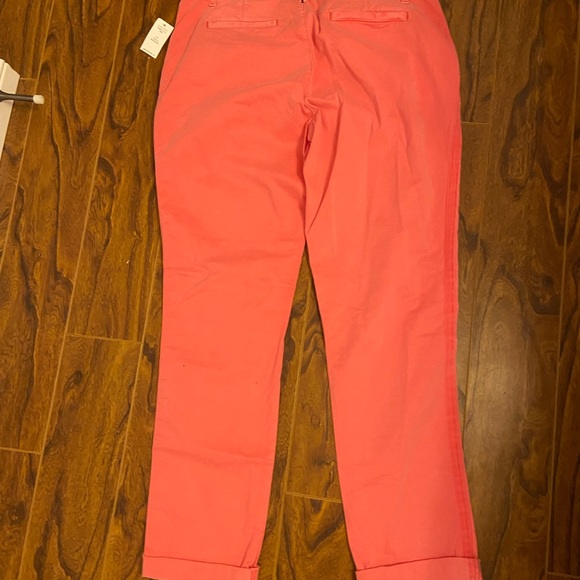 Gap, coral, tall, women’s, size 10 pant - Picture 6 of 9